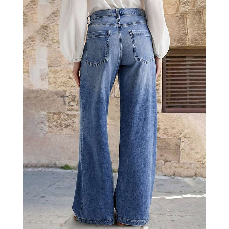Wide-Leg Jeans, Women's Relaxed Fit