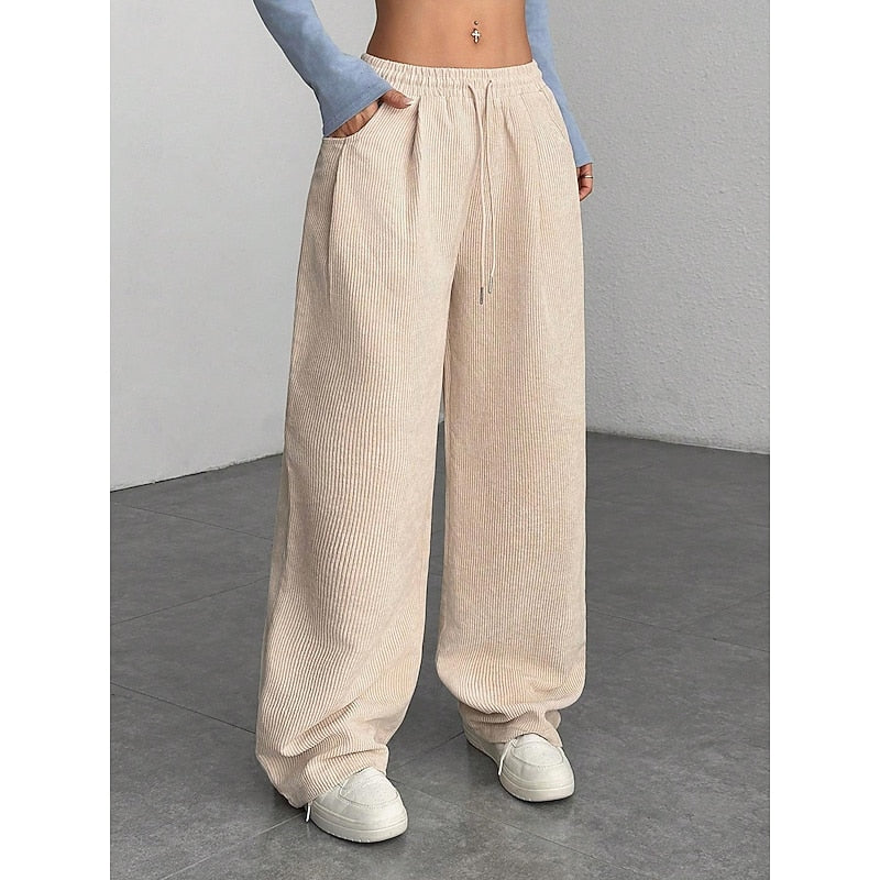 Wide-Leg Pants for Women, Relaxed Style