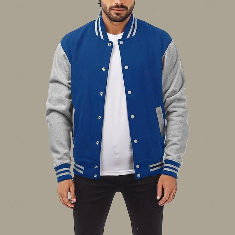 Varsity Jacket for Men, Classic Style
