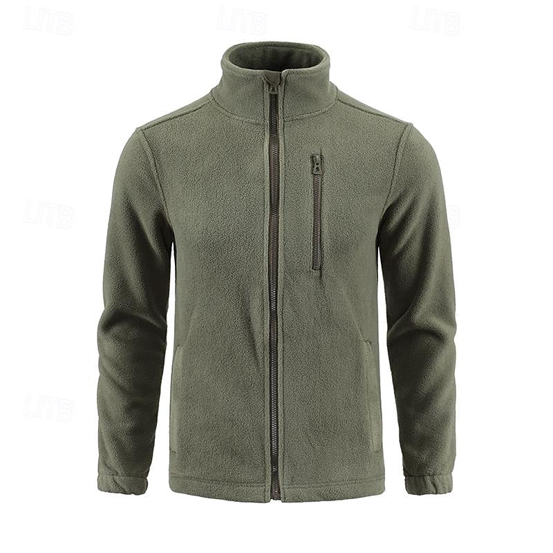 Men's Stand-Collar Full-Zip Jacket