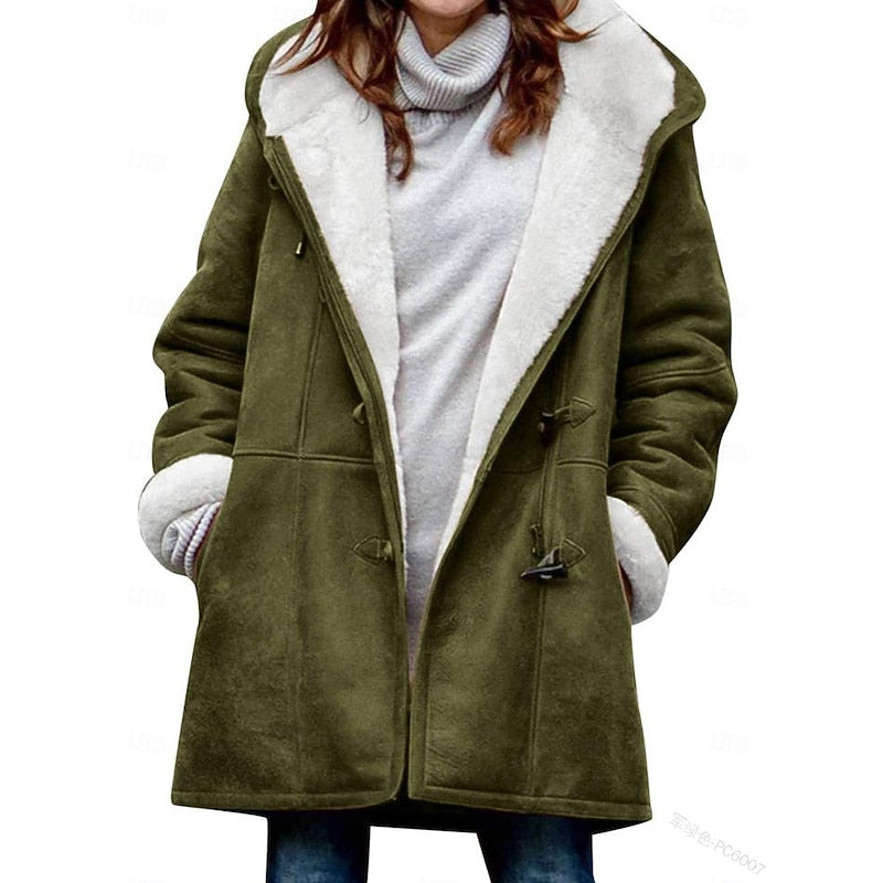 Hooded Winter Coat for Women, Cozy Style