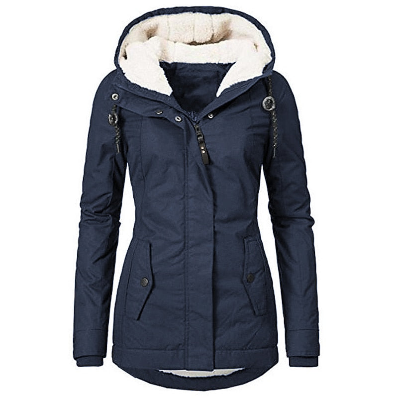 Hooded Winter Parka, Women's Cozy Fit