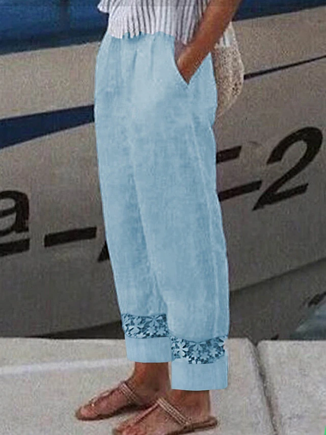 Drawstring Pants, Women's Relaxed Fit