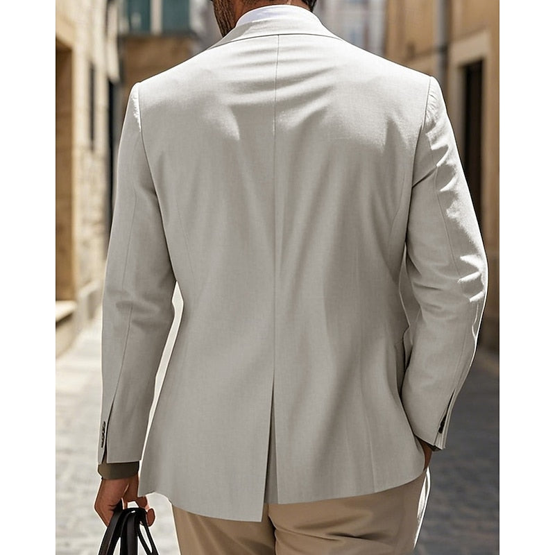 Refined Tailored Blazer for Men, Plus Size