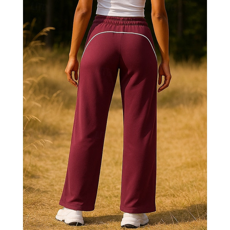 Side-Stripe Joggers, Women's Relaxed Fit