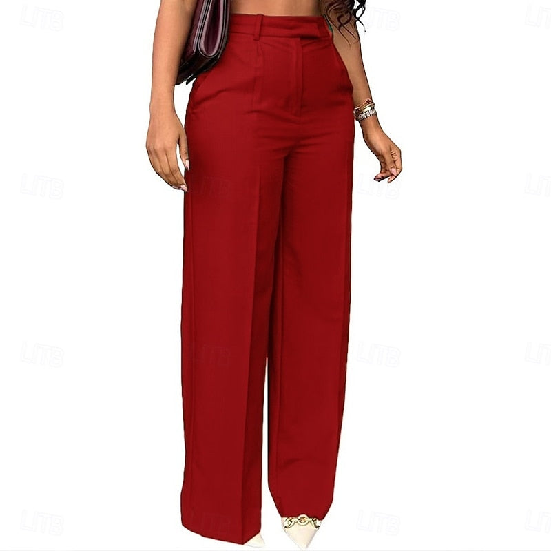 Tailored High-Waist Trousers for Women
