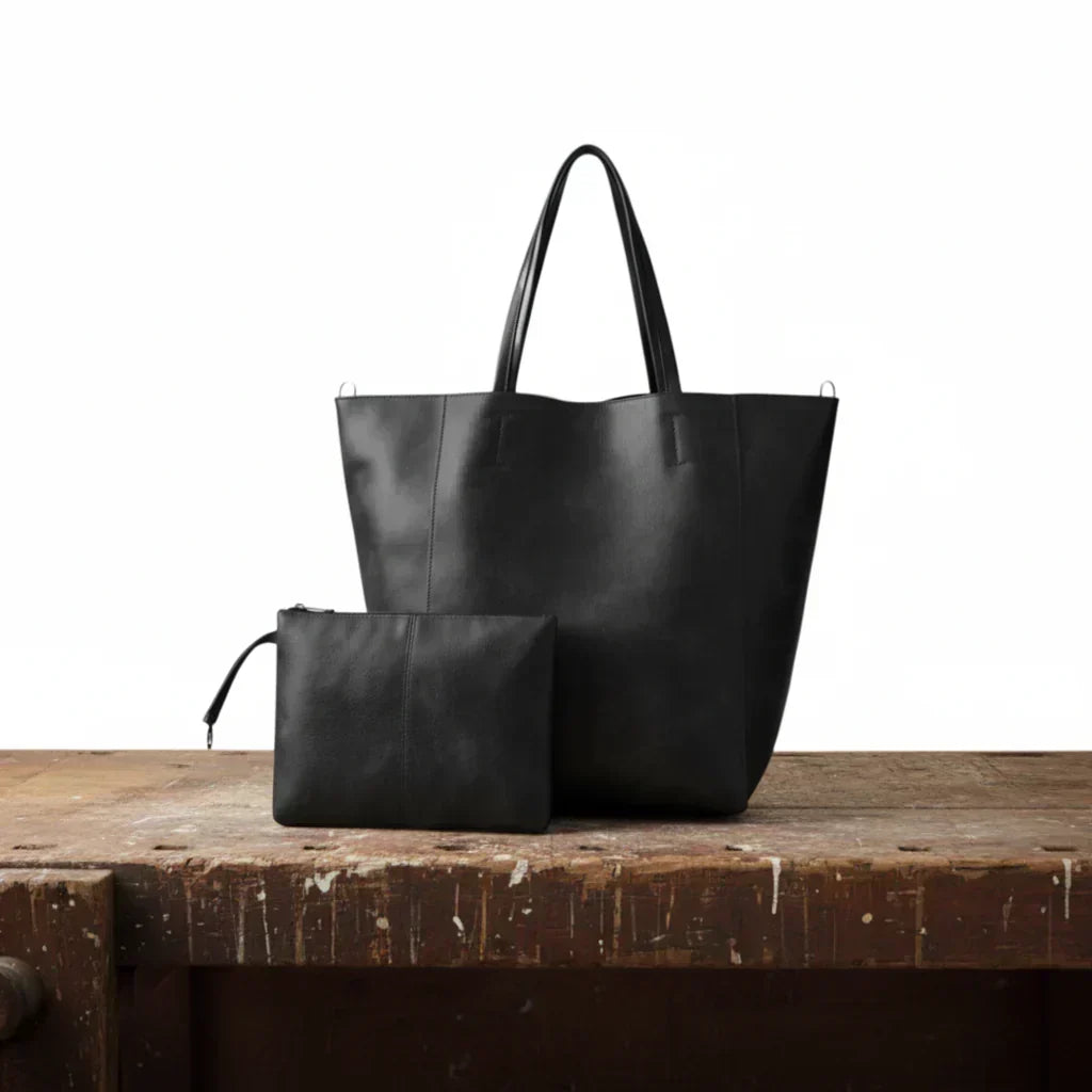 Retro Wallet and Tote Bag, Classic Fit