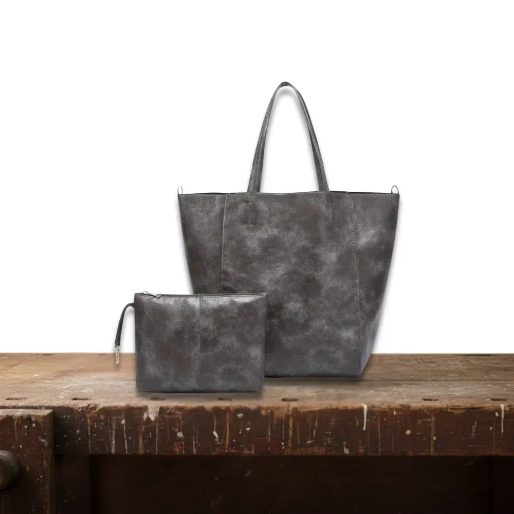 Retro Wallet and Tote Bag, Classic Fit