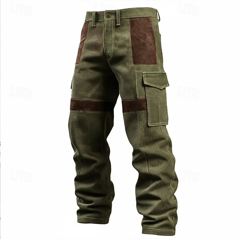 Rugged Utility Cargo Pants for Men