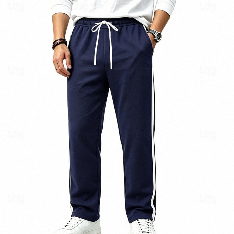 Men's Relaxed Side-Stripe Sweatpants
