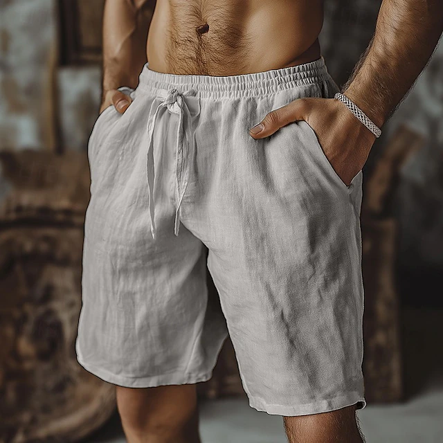 Relaxed Summer Shorts for Men, Plus Size