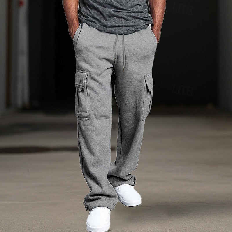 Relaxed Cargo Joggers for Men