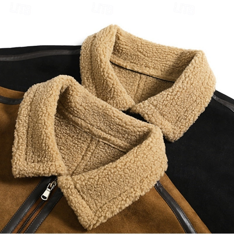 Rugged Aviator Jacket for Men