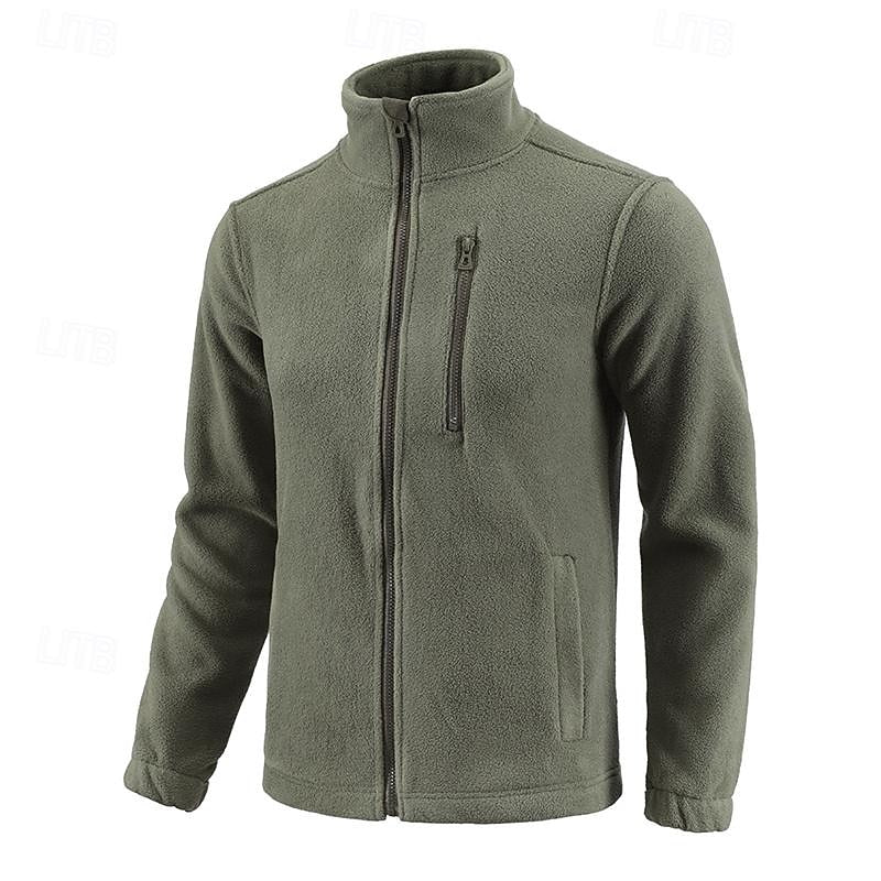 Men's Stand-Collar Full-Zip Jacket