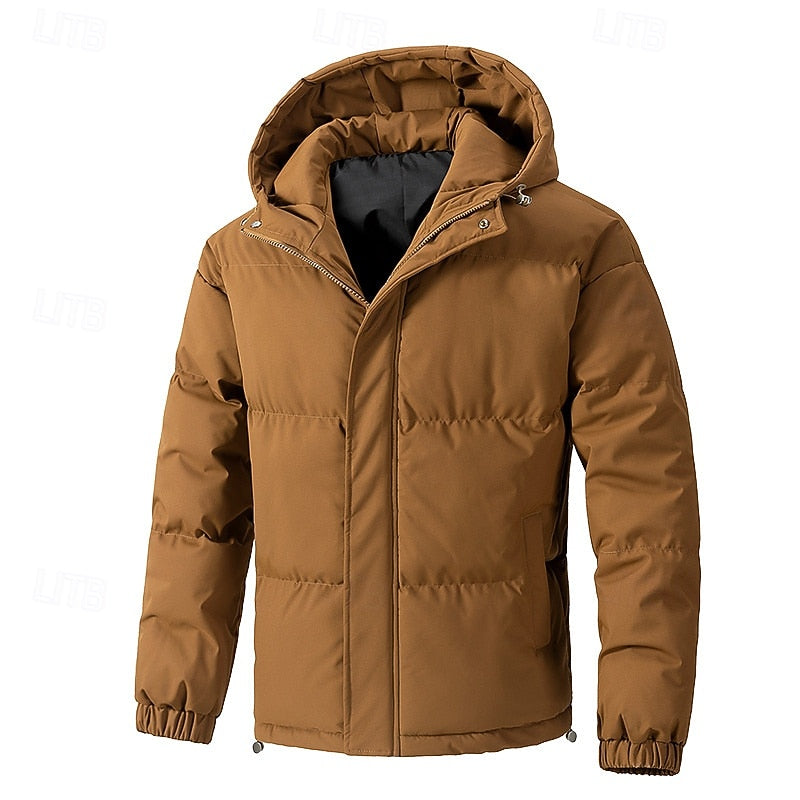 Men's Insulated Hooded Puffer Jacket