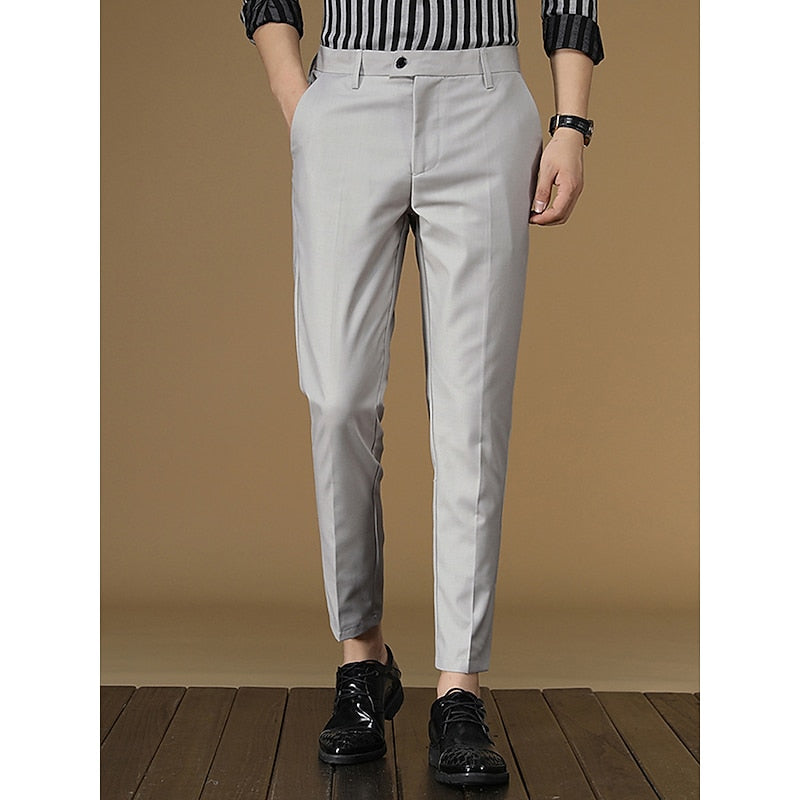 Tapered Dress Pants, Men's Tailored Fit