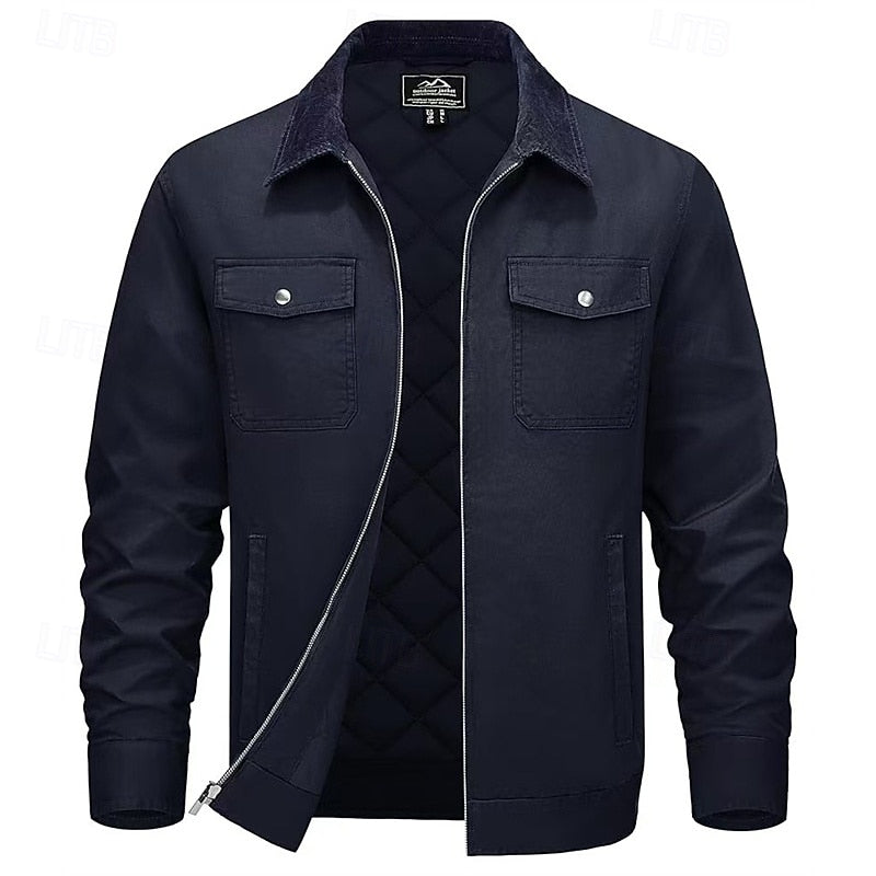 Utility Jacket for Men, Rugged Style