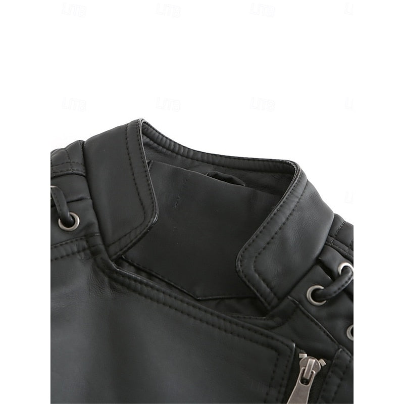 Sleek Biker Jacket for Women