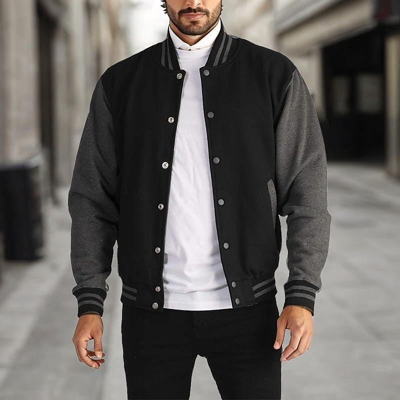 Varsity Jacket for Men, Classic Style