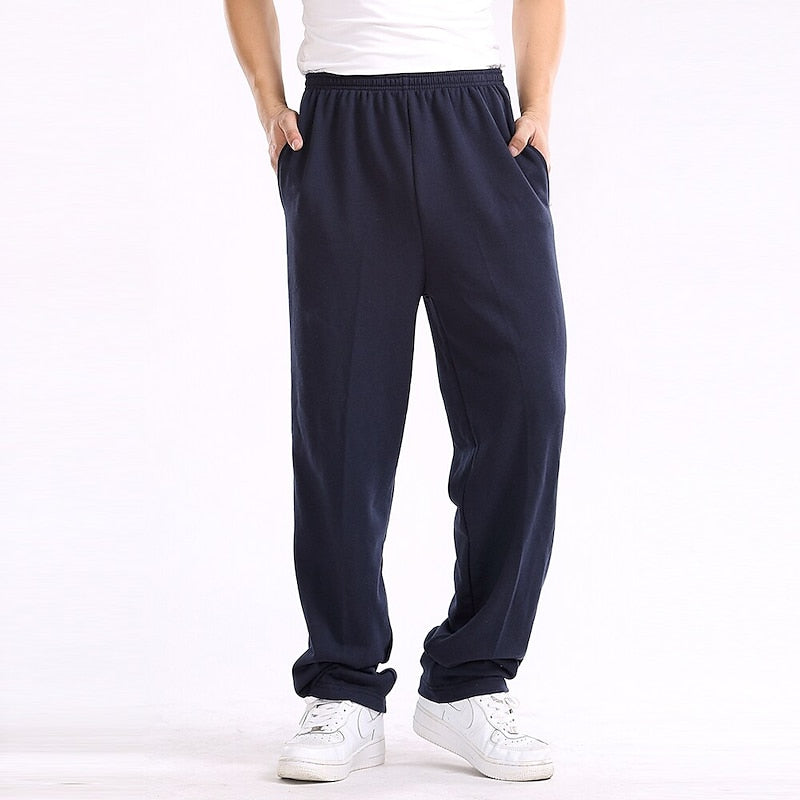 Relaxed Straight-Leg Joggers for Men, Plus Size