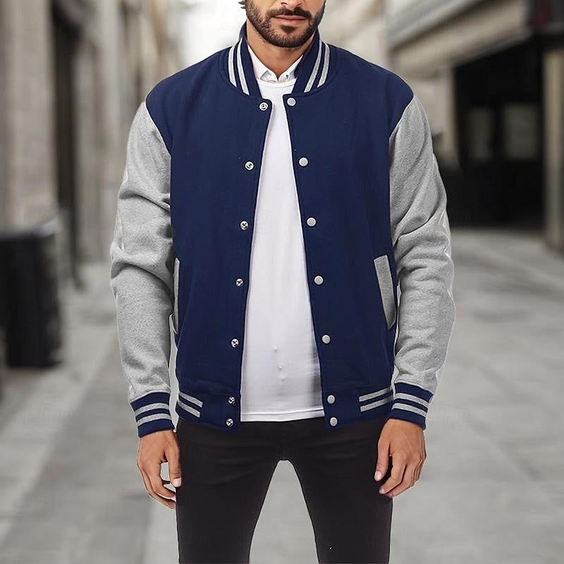 Varsity Jacket for Men, Classic Style