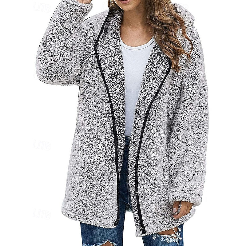 Hooded Jacket for Women, Cozy Style