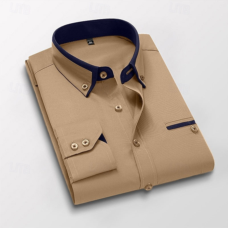 Button-Down Dress Shirt, Men's Refined Fit