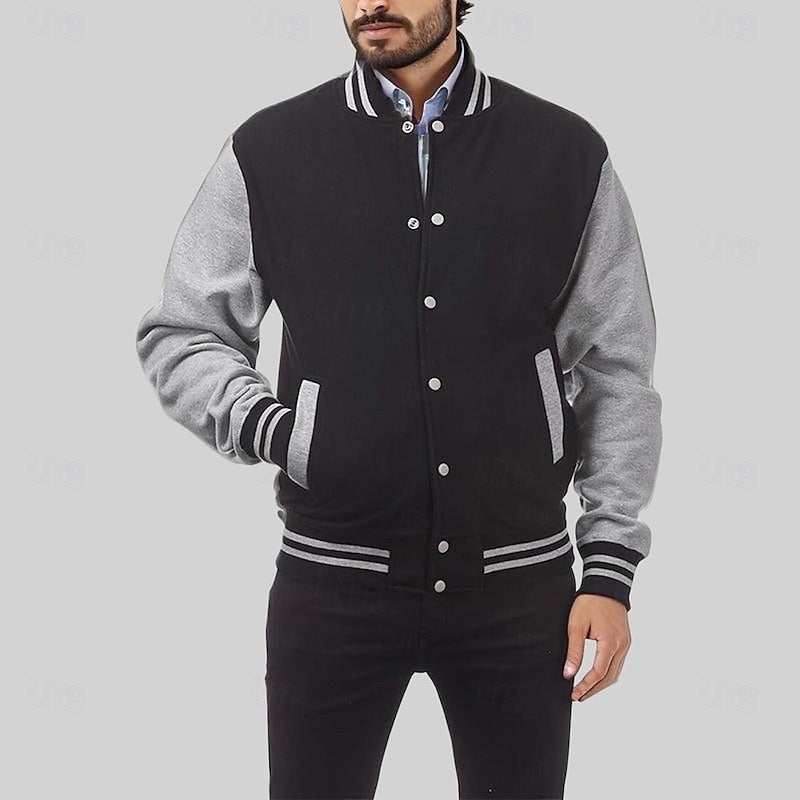 Varsity Jacket for Men, Classic Style