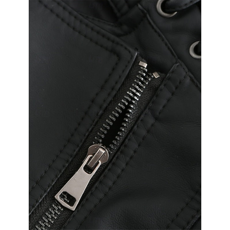 Sleek Biker Jacket for Women
