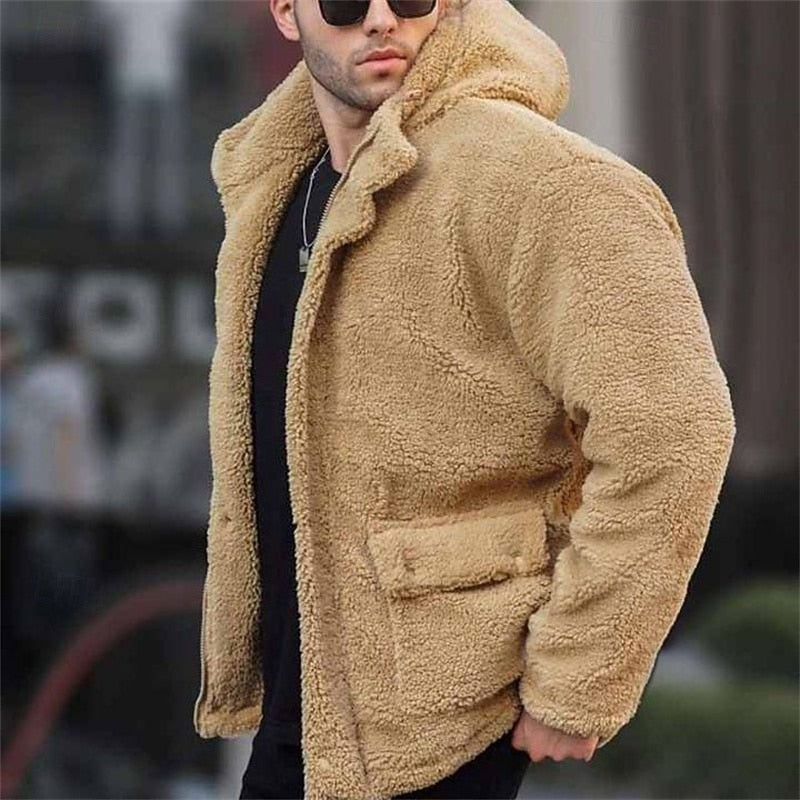 Men's Cozy Hooded Jacket