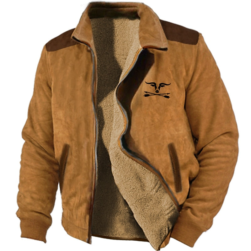 Men's Fleece-Lined Zip Jacket