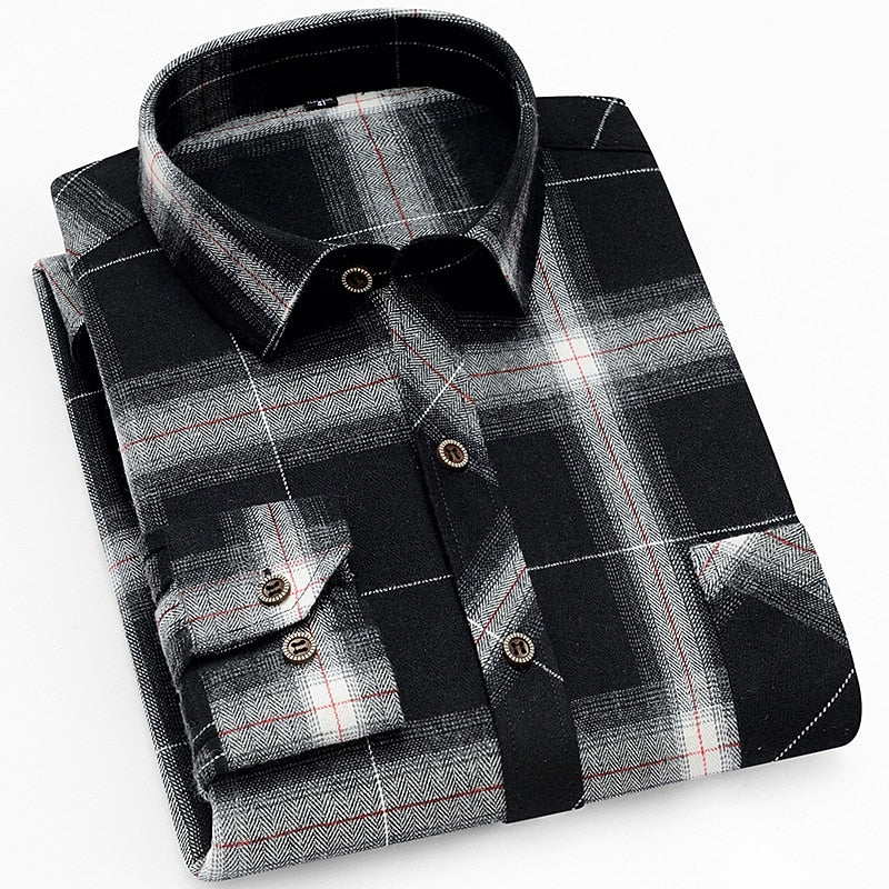Check Shirt for Men, Classic Style