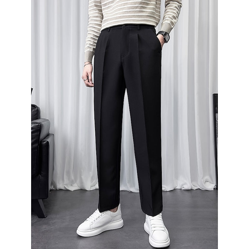 Wide-Leg Trousers, Men's Tailored Fit