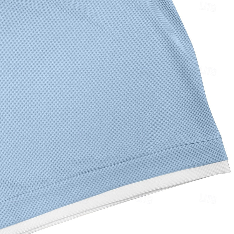 Textured Quarter-Zip Pullover for Men