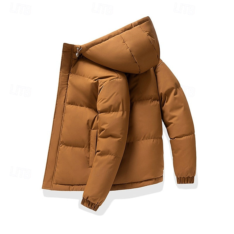 Men's Insulated Hooded Puffer Jacket