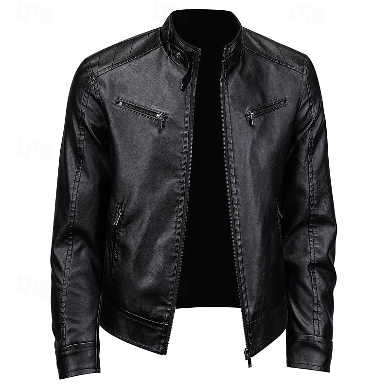 Classic Moto Jacket for Men