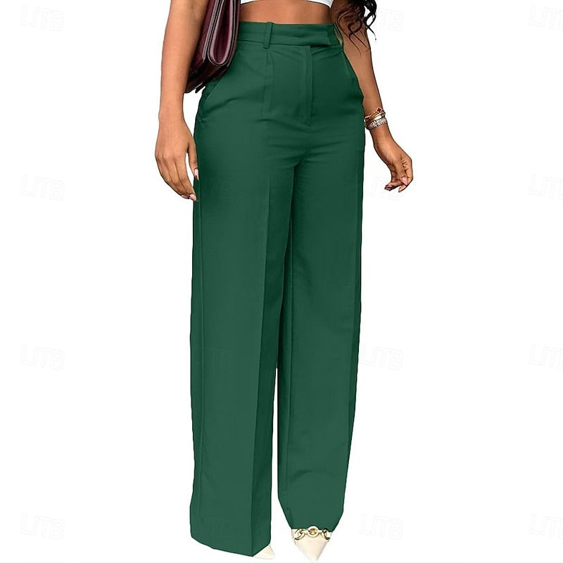 Tailored High-Waist Trousers for Women