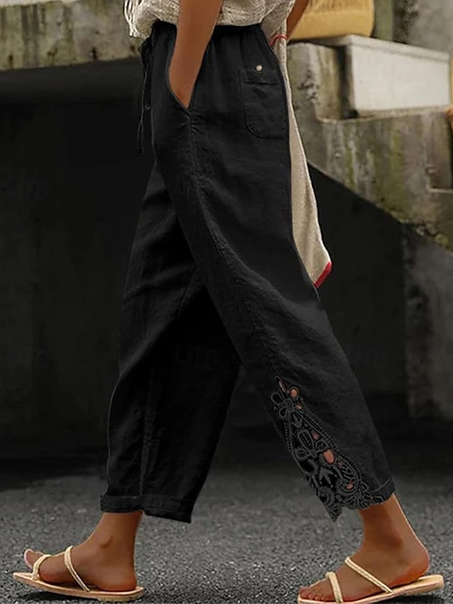 Cropped Pants, Women's Relaxed Fit