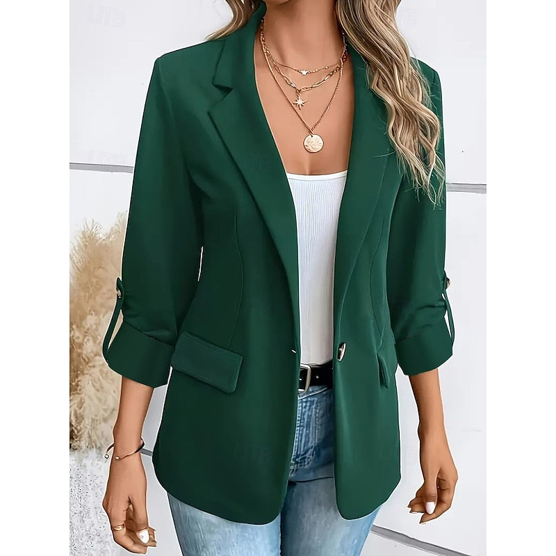 Open-Front Blazer, Women's Tailored Fit