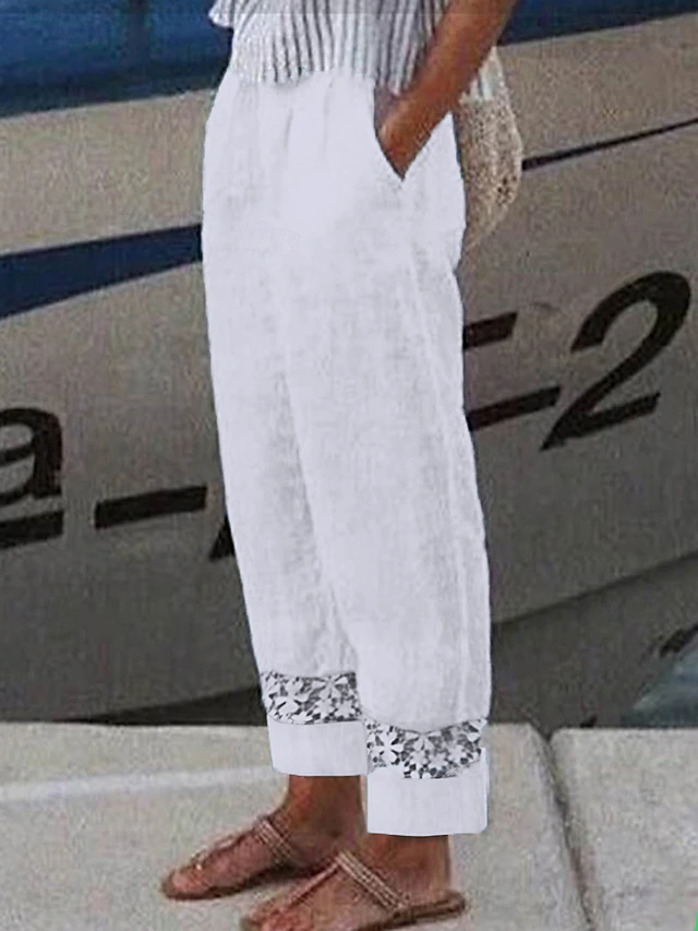 Drawstring Pants, Women's Relaxed Fit