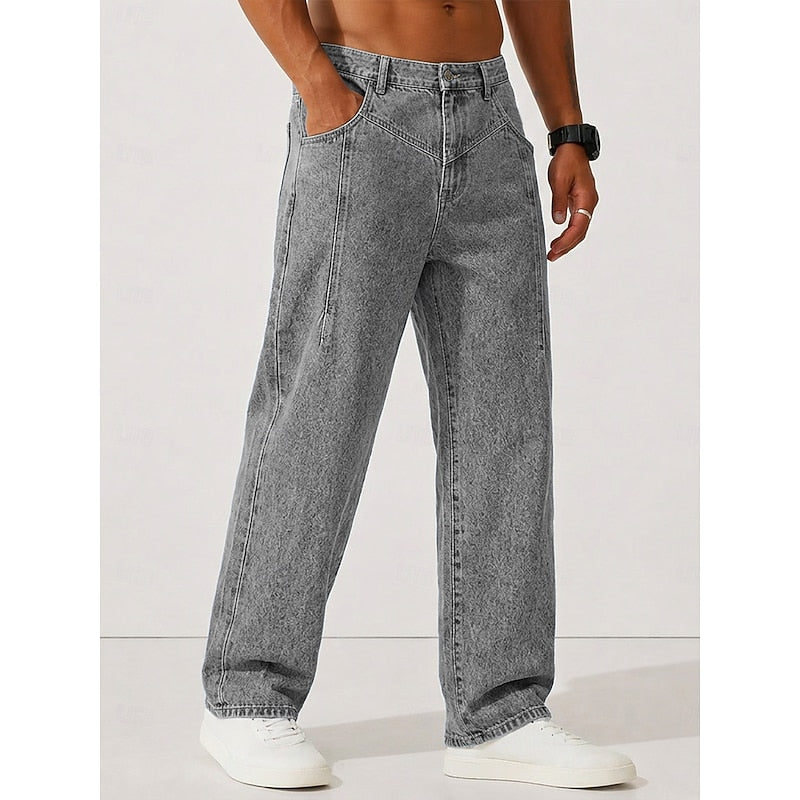 Straight-Leg Pants, Men's Relaxed Fit