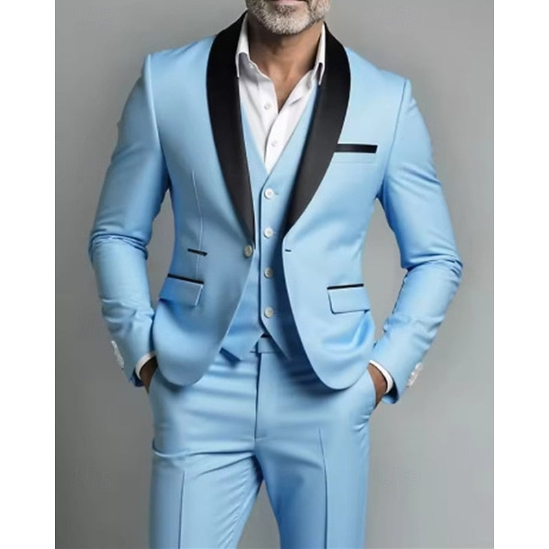 Three-Piece Suit, Men's Refined Fit