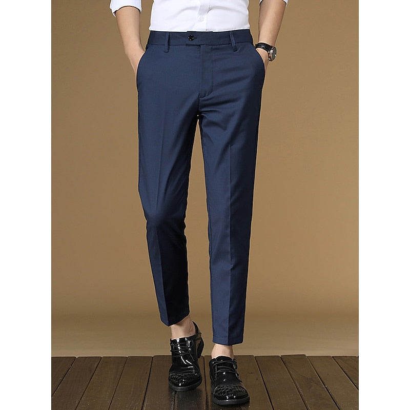 Tapered Dress Pants, Men's Tailored Fit