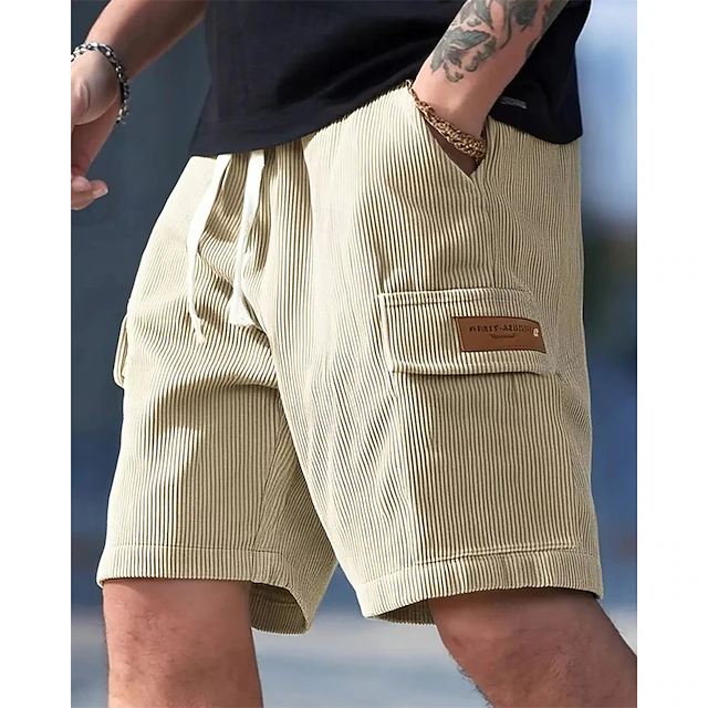 Cargo Shorts for Men, Relaxed Style