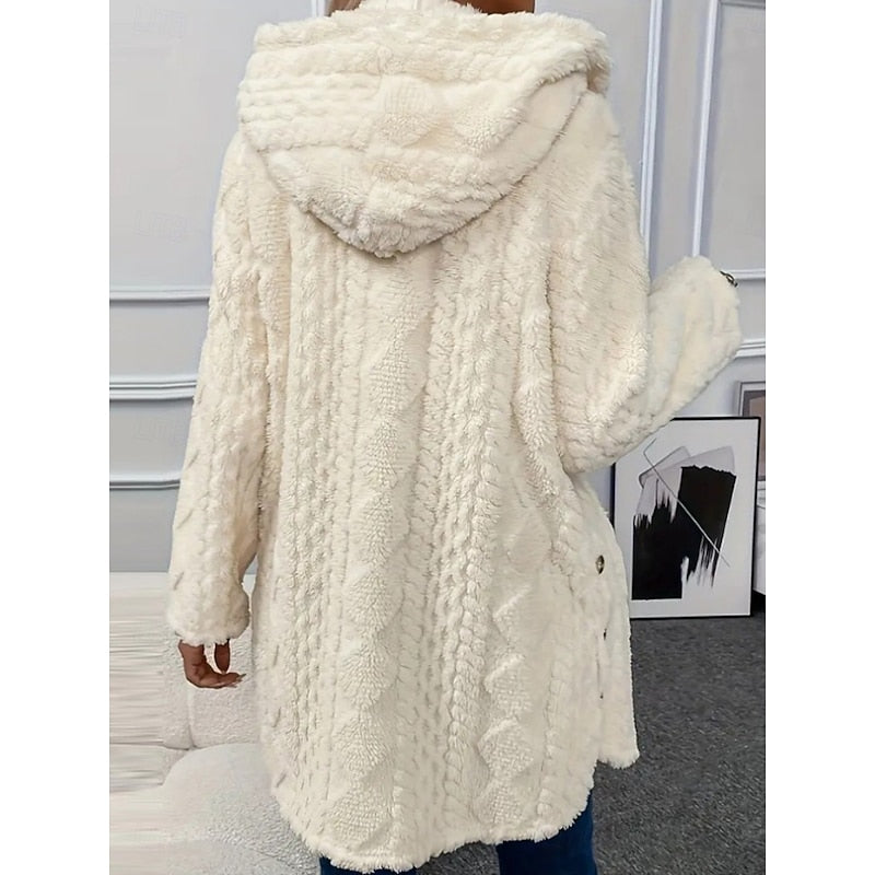 Hooded Jacket, Women's Cozy Fit