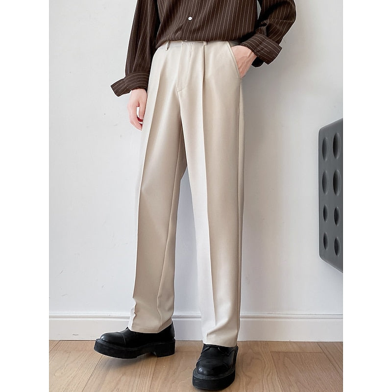 Wide-Leg Trousers, Men's Tailored Fit