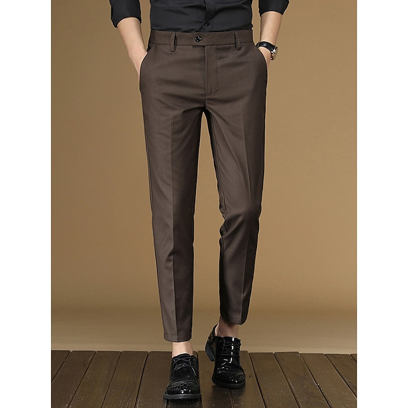 Tapered Dress Pants, Men's Tailored Fit