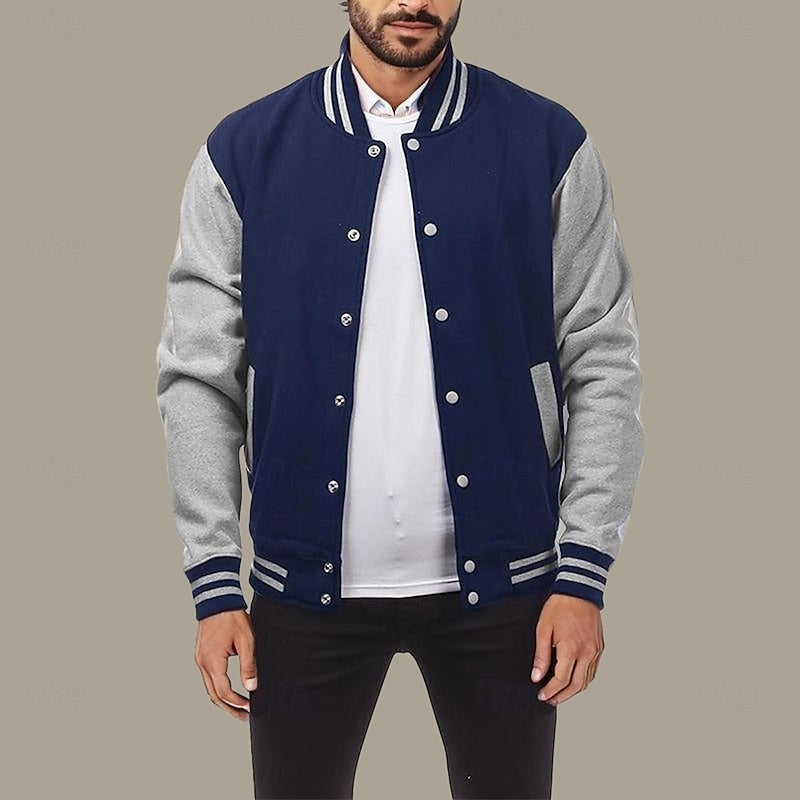 Varsity Jacket for Men, Classic Style