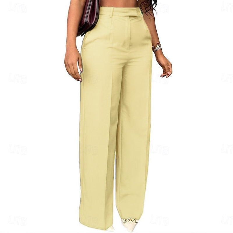 Tailored High-Waist Trousers for Women