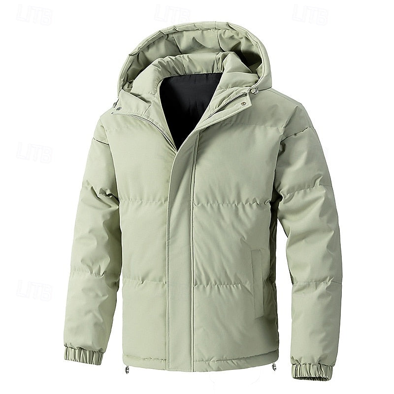 Men's Insulated Hooded Puffer Jacket